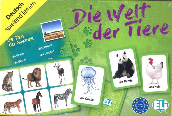 DIE WELTE DER TIERE (A2-B1) / Обучающая игра на немецком языке "В мире животных"