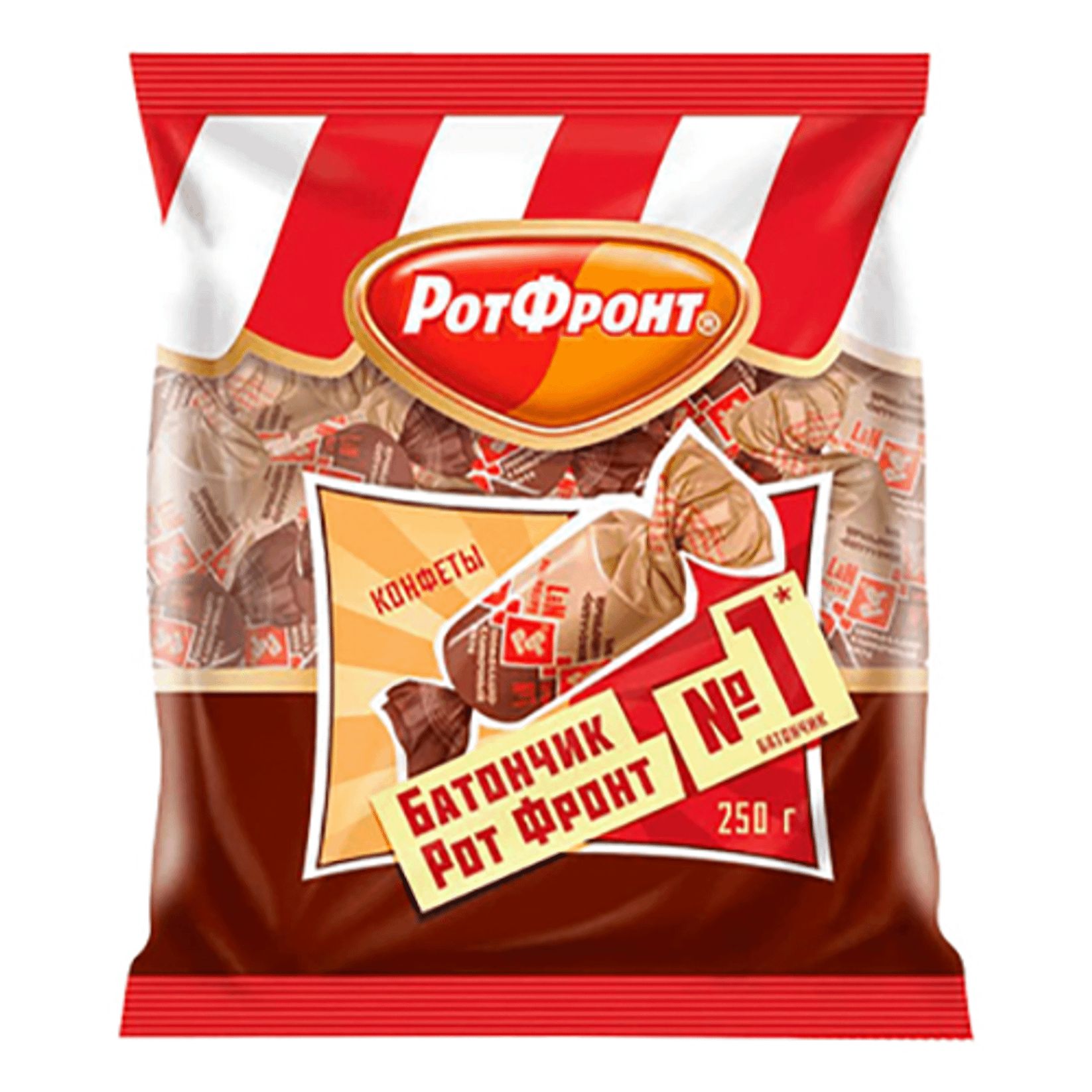 Конфеты батончики рот фронт