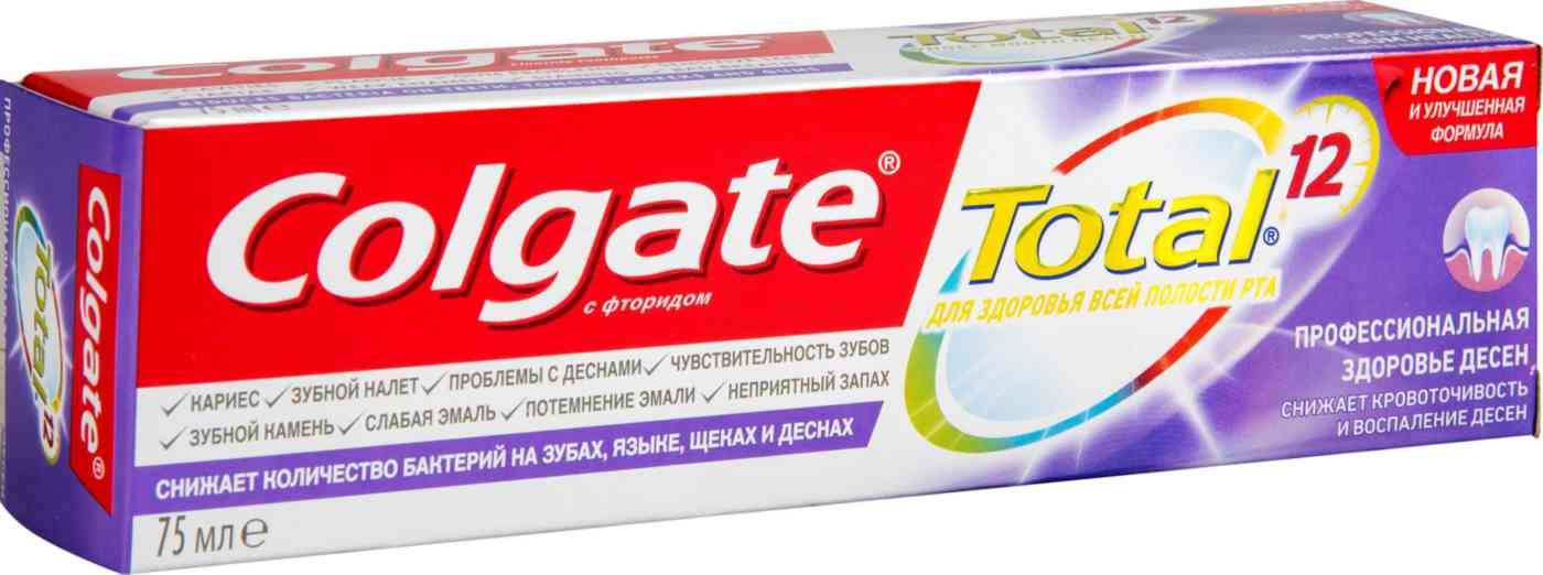 Colgate total 12 профессиональная