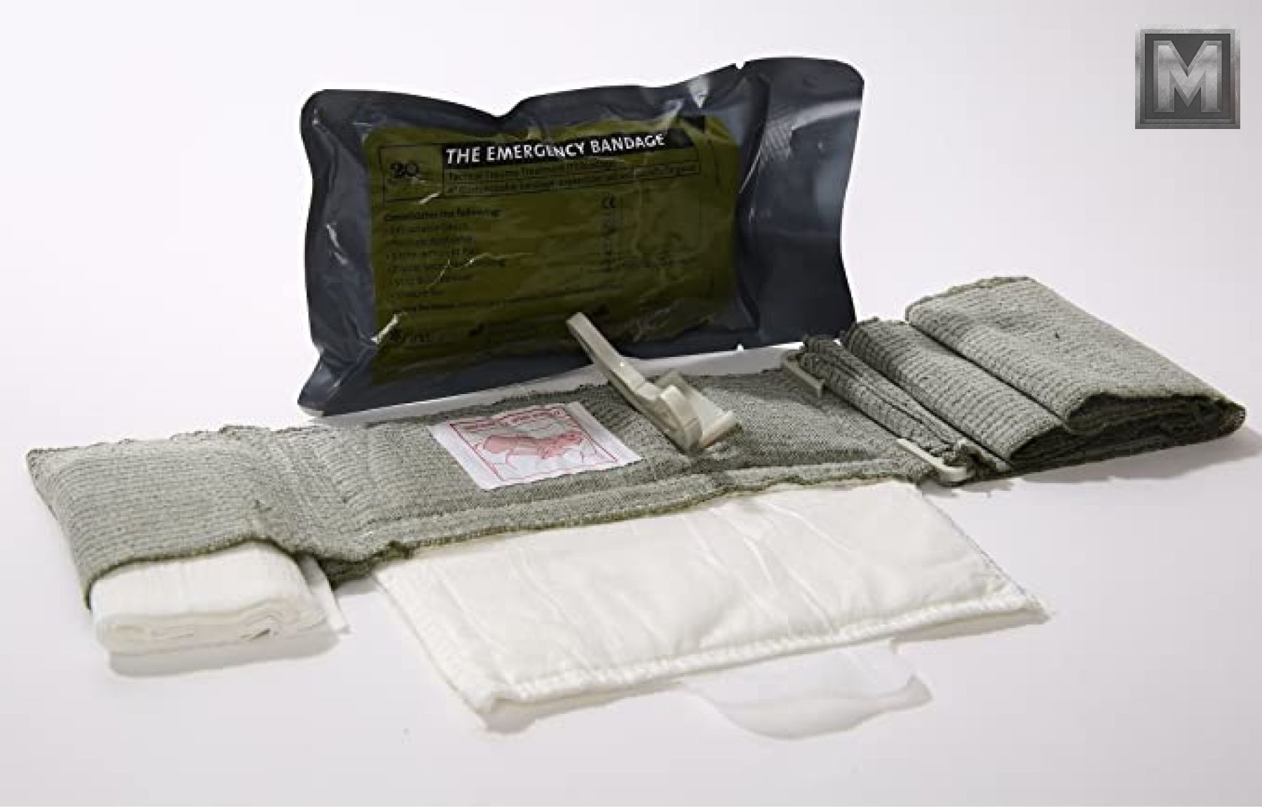 First material. Бандаж израильский ИПП. Бинт израильский ИПП. Пакет ИПП-1. Израильская компрессионная повязка (ИПП) 4" т3 (FCP-t3 Tactical Trauma treatment Bandage).