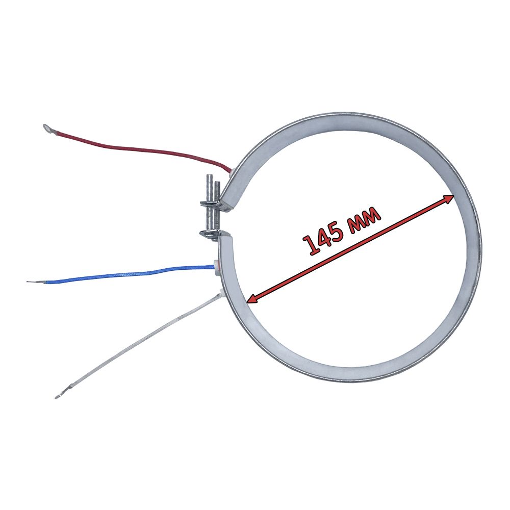 Тэн для термопота 145мм 700W хомут нагревательный элемент универсальный Нагрев + Поддержание температуры ТЭН термоса-чайника