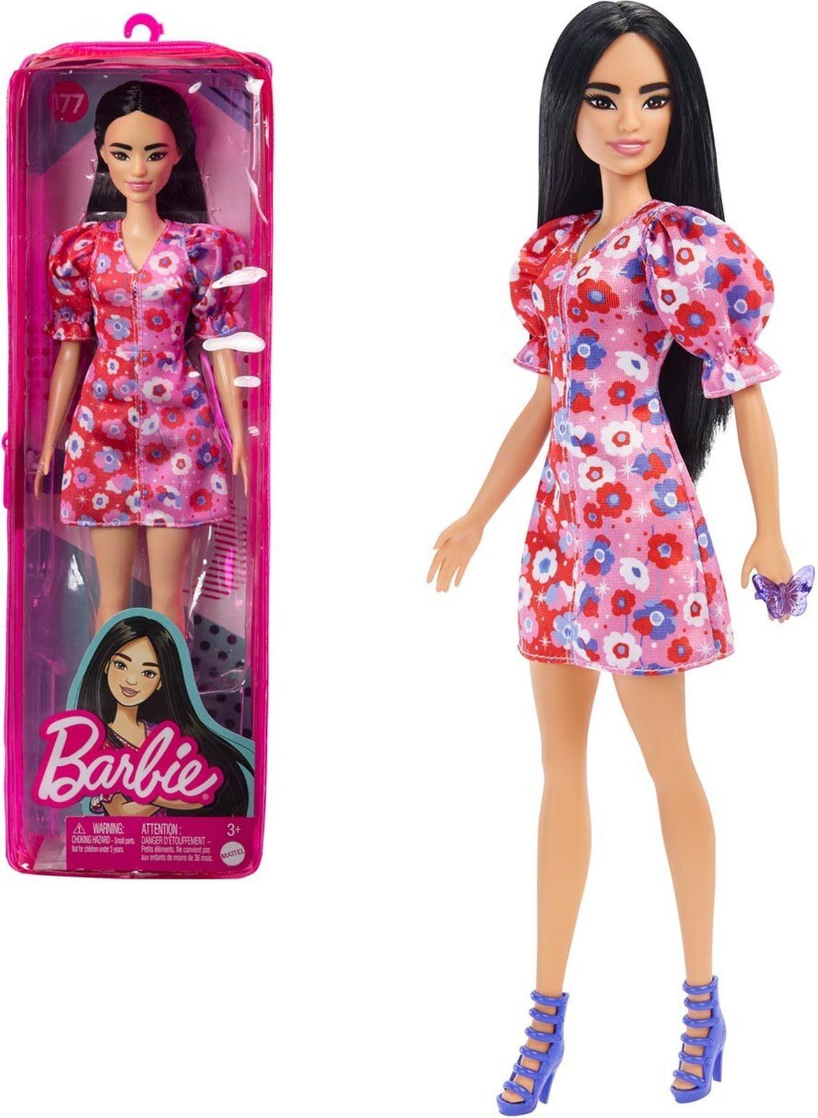 Кукла Mattel Barbie Fashionistas, серия №177, HBV11 - купить с доставкой по  выгодным ценам в интернет-магазине OZON (836290141)