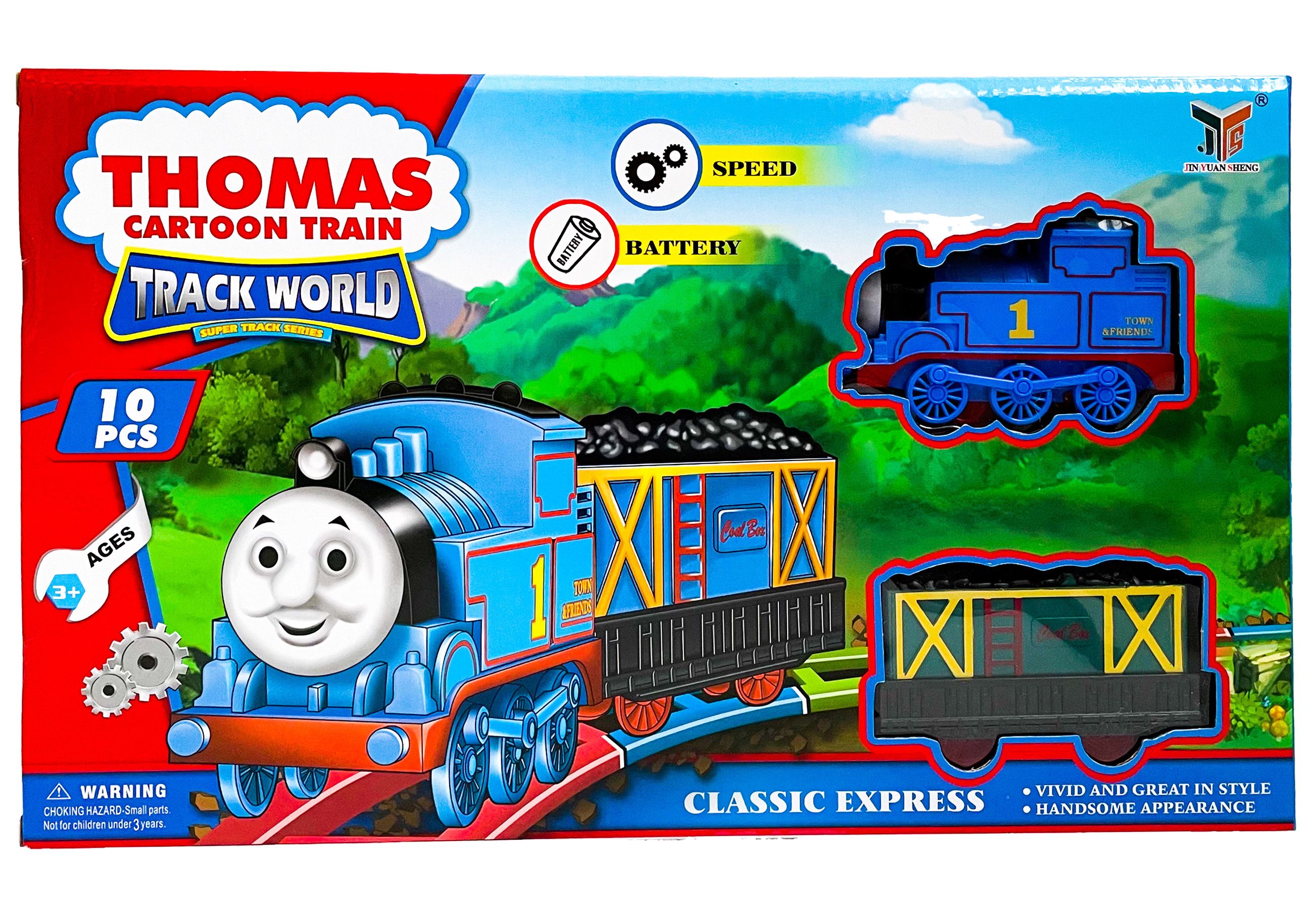 Игровой набор Железная дорога Томас THOMAS / Паровозик Томас - купить с  доставкой по выгодным ценам в интернет-магазине OZON (852694047)