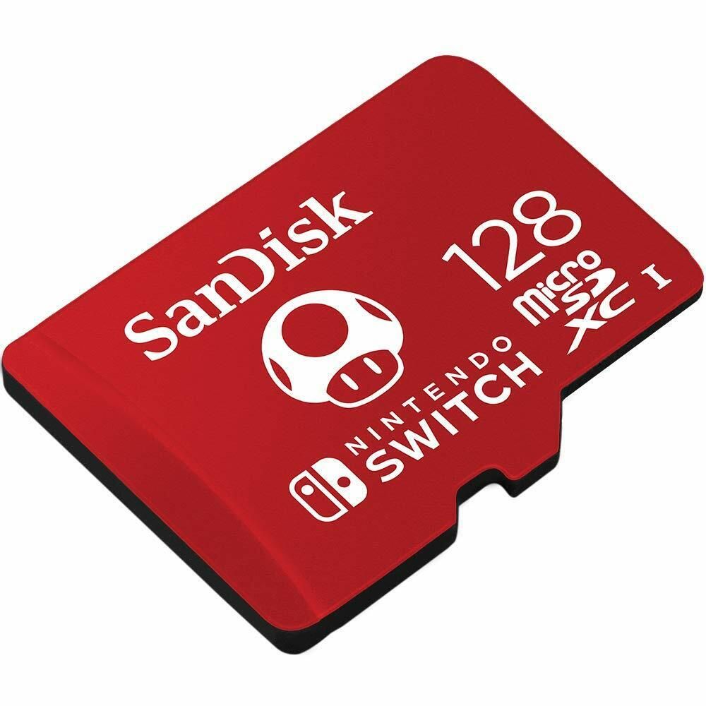 Карта памяти microsd sandisk 128gb for nintendo switch