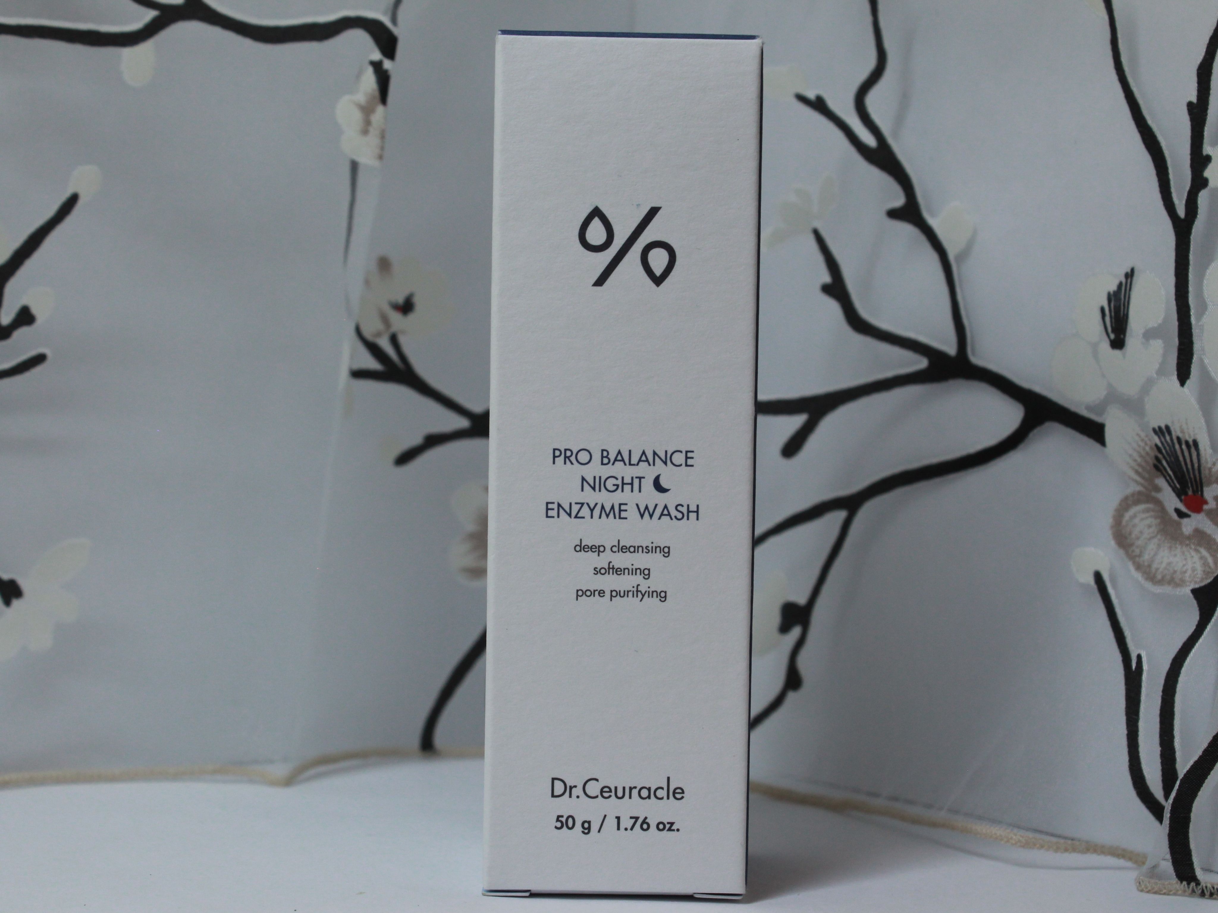 Dr ceuracle pro balance night enzyme wash