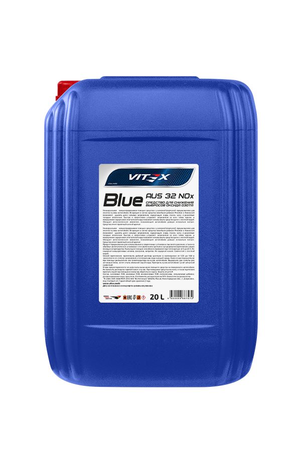 Раствор мочевины для систем scr Vitex "AdBlue" AUS 32 NOx 20л