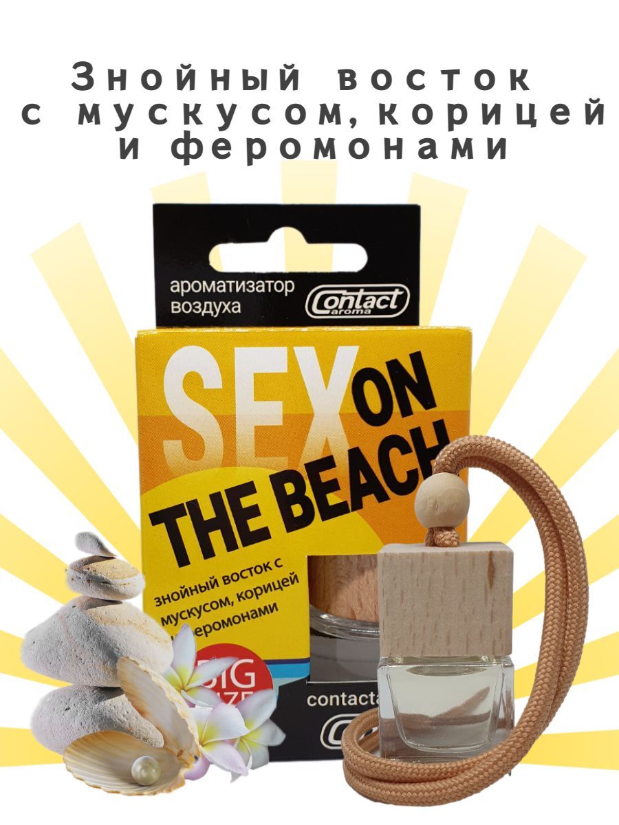 Ароматизатор для дома, офиса, в машину CONTACT SEX ON THE BEACH автопарфюм  с ароматом 