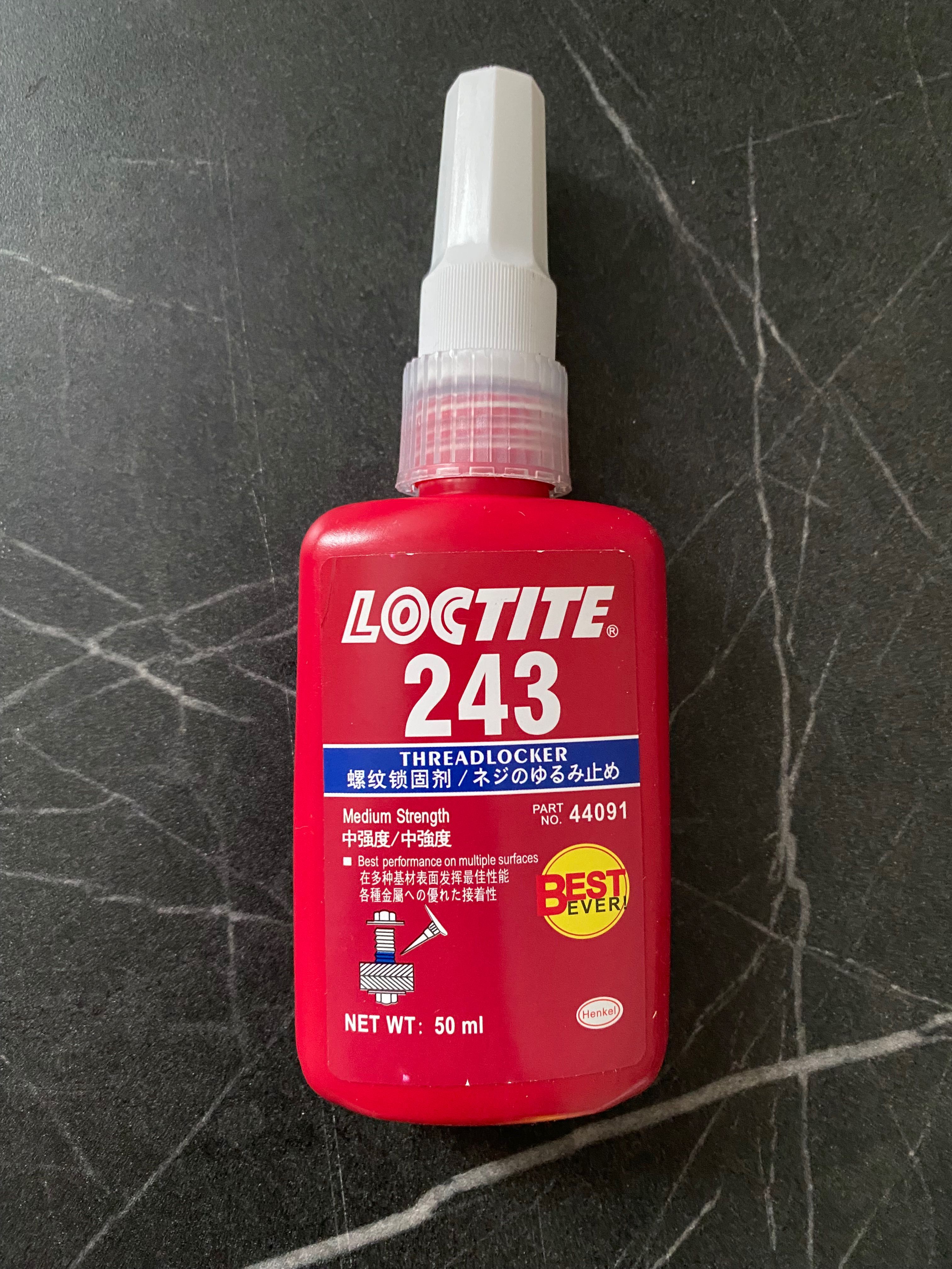 Фиксатор резьбы средней прочности. Loctite 243 50мл. Фиксатор резьбы анаэробный, средней прочности Axfix l243, 50 мл. Locktite 3824040.