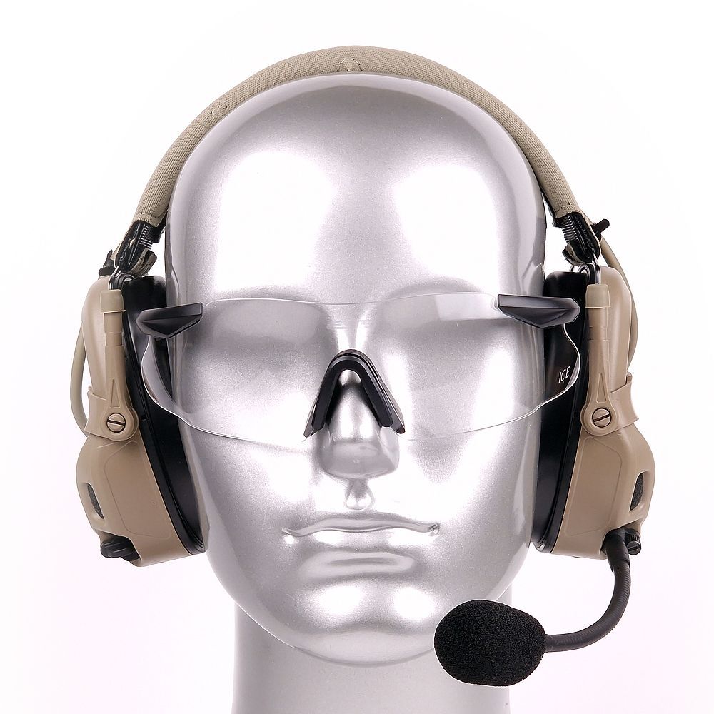 Стрелковые наушники активные FCS AMP Communication Headset