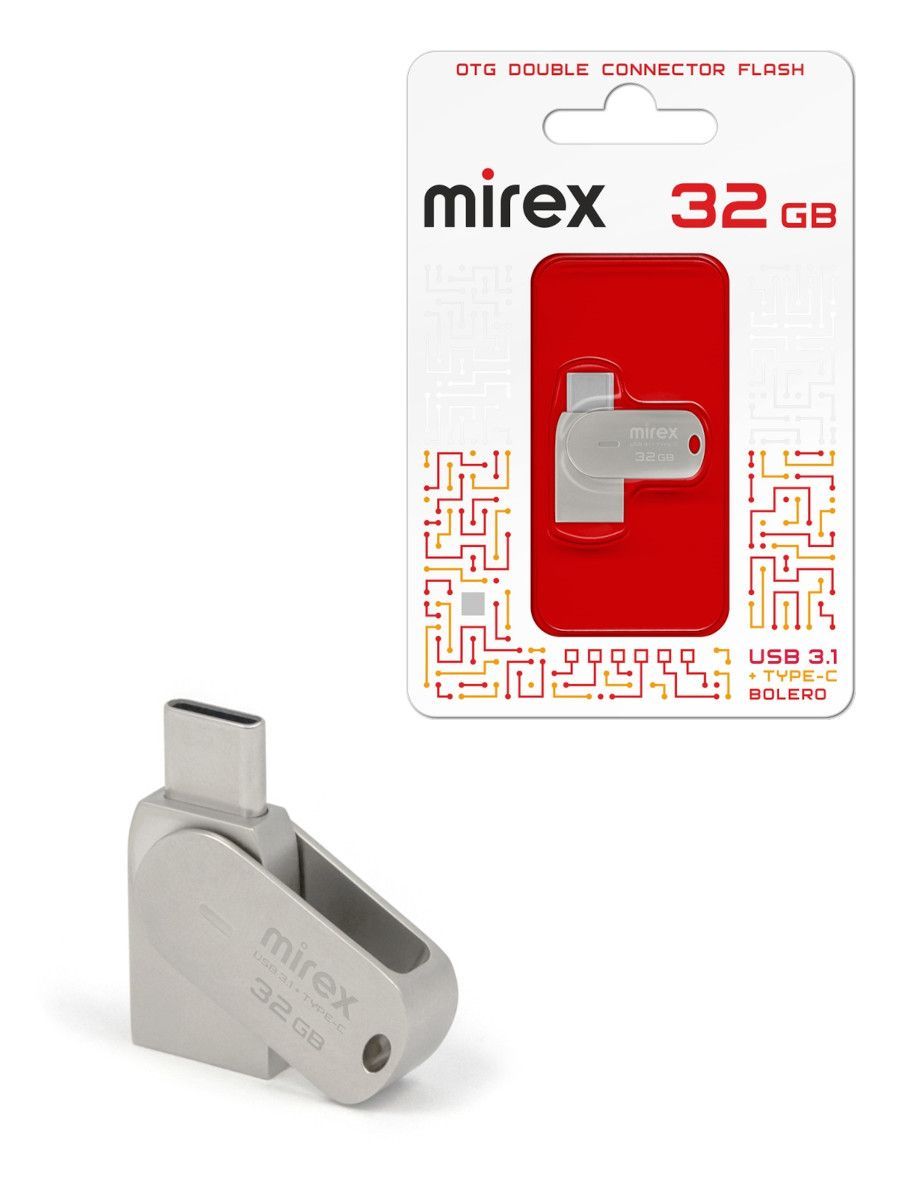 USB-флеш-накопитель Mirex BOLERO 32 ГБ - купить по выгодной цене в  интернет-магазине OZON (891949101)