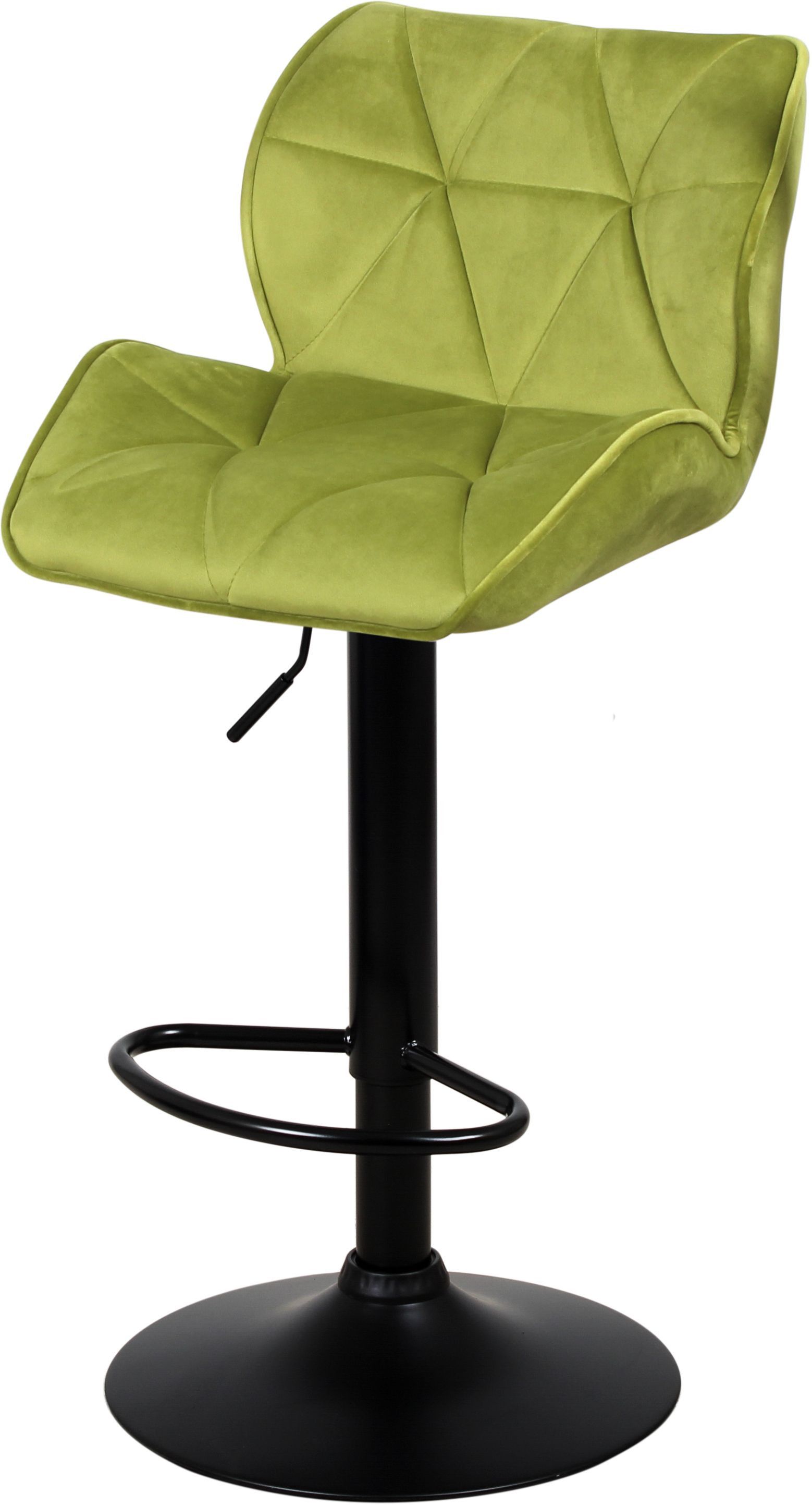 Барный стул Кристалл WX-2583 оливковый велюр Ecoline