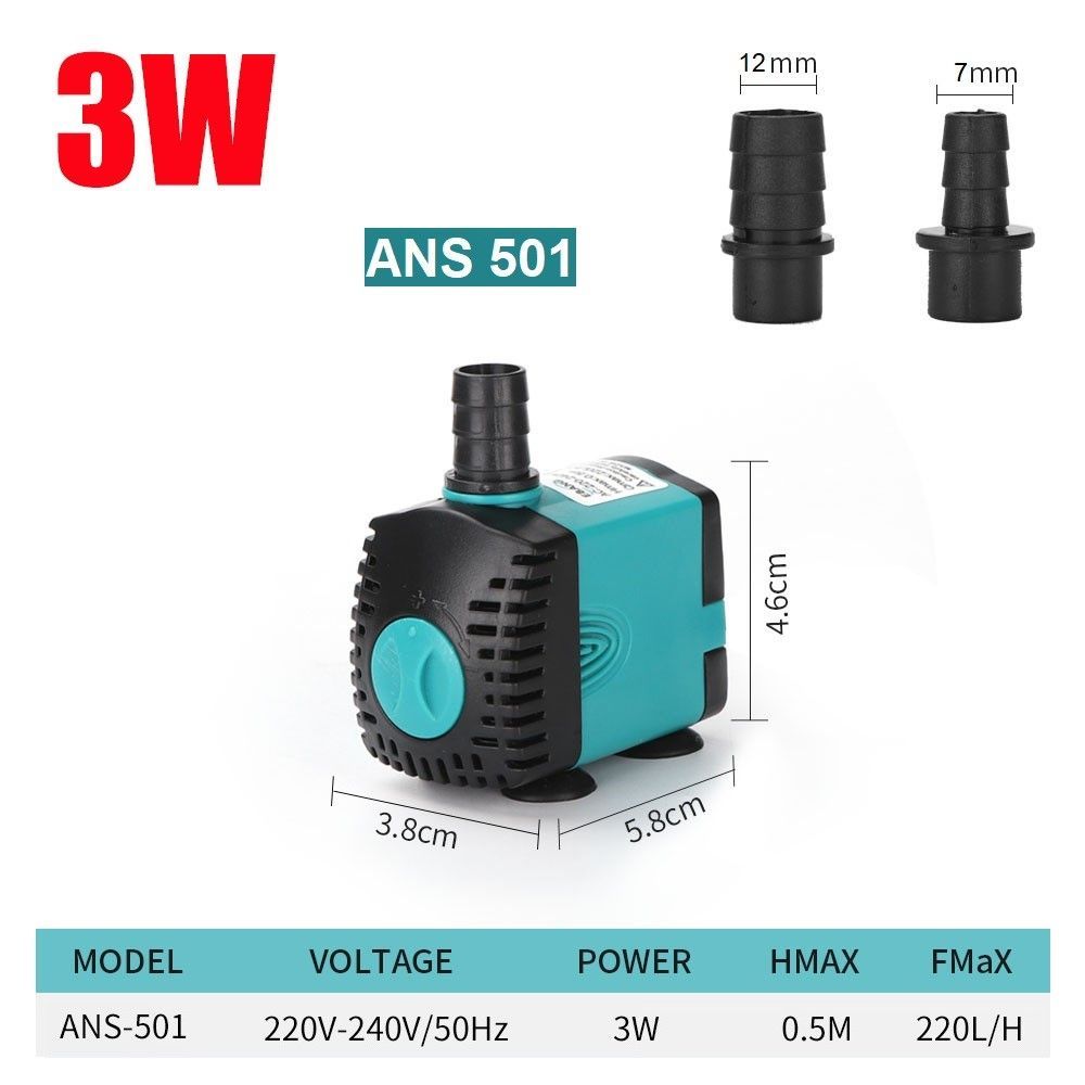Насос-помпадляфонтанаANS-5013W/насос-помпадляаквариумаиполива,погружной.