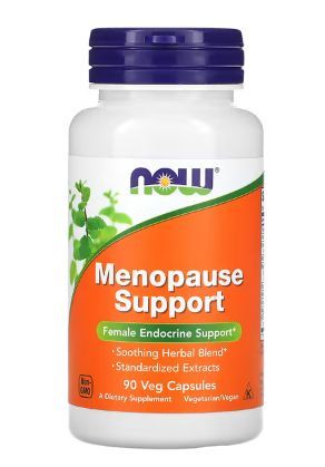 NowFoodsMenopausesupport,90капсул