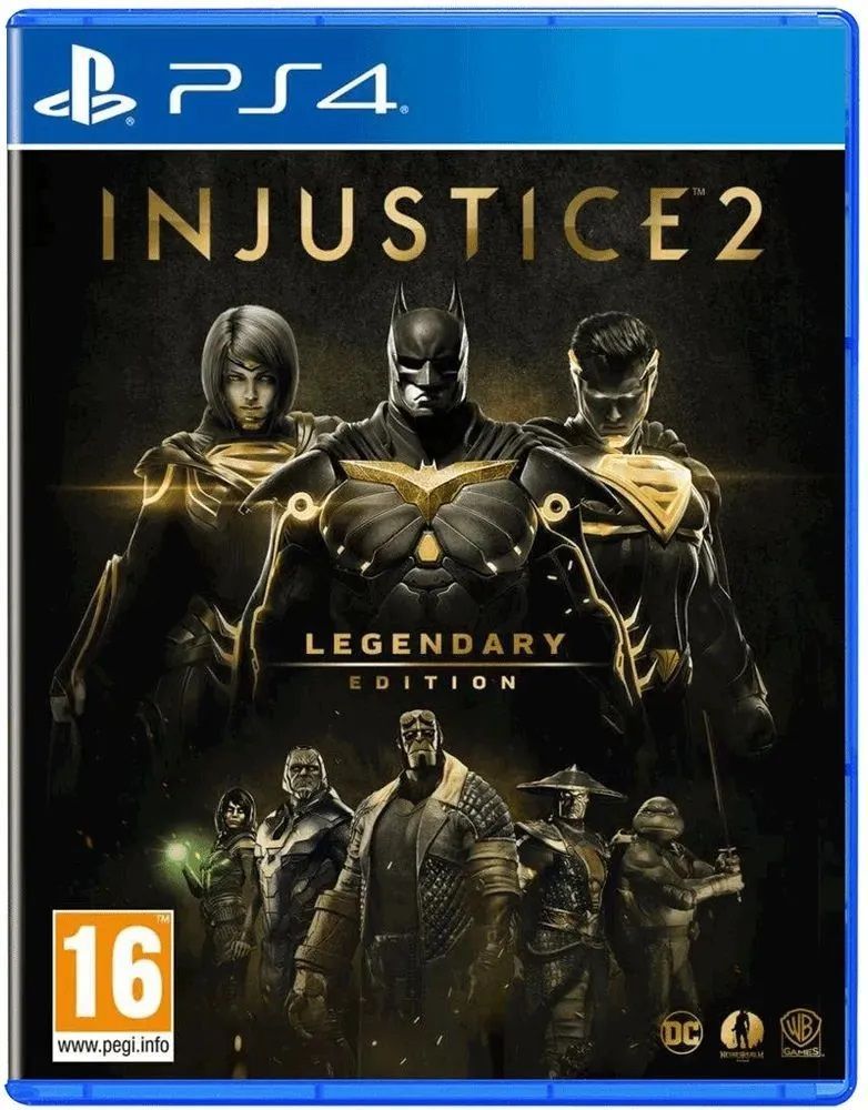 Injustice 2 Legendary Edition для PS4 (русская версия). Игра на диске