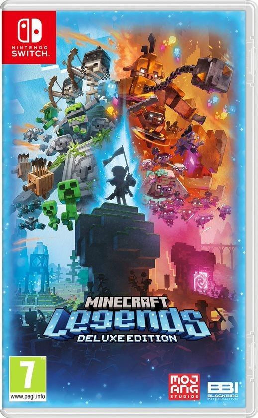 Игра Minecraft Legends Deluxe Edition (Nintendo Switch, Русская версия)