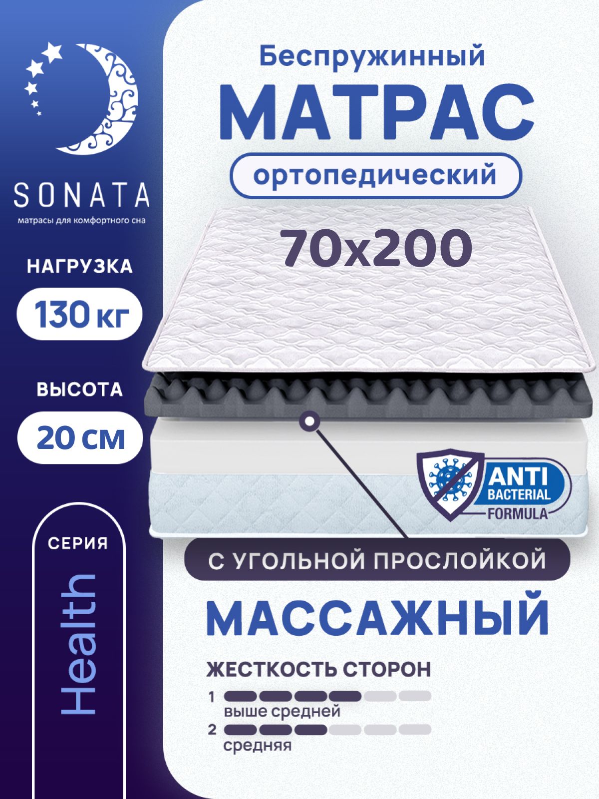 матрас 130 на 70 детский