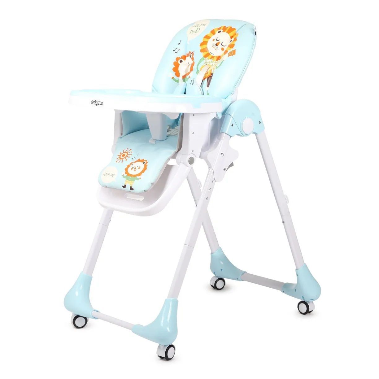 Стул для кормления Babyton Optima Blue b006s