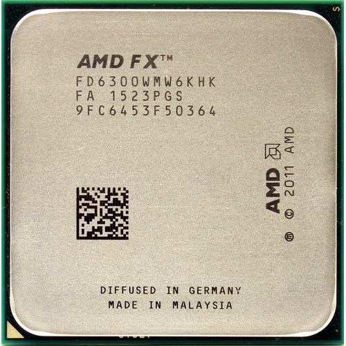 ПроцессорSocketAM3+AMDFX6300(6ядер/6потоков/3500МГц/3,5ГГц/95Вт/95W).Товаруцененный