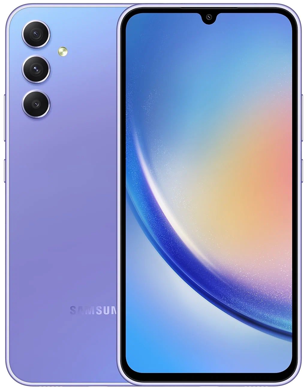 SamsungСмартфонSamsungGalaxyA34Global6/128ГБ,фиолетовый..Уцененныйтовар
