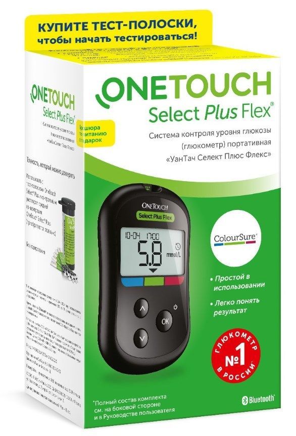 Глюкометр OneTouch Select Plus Flex