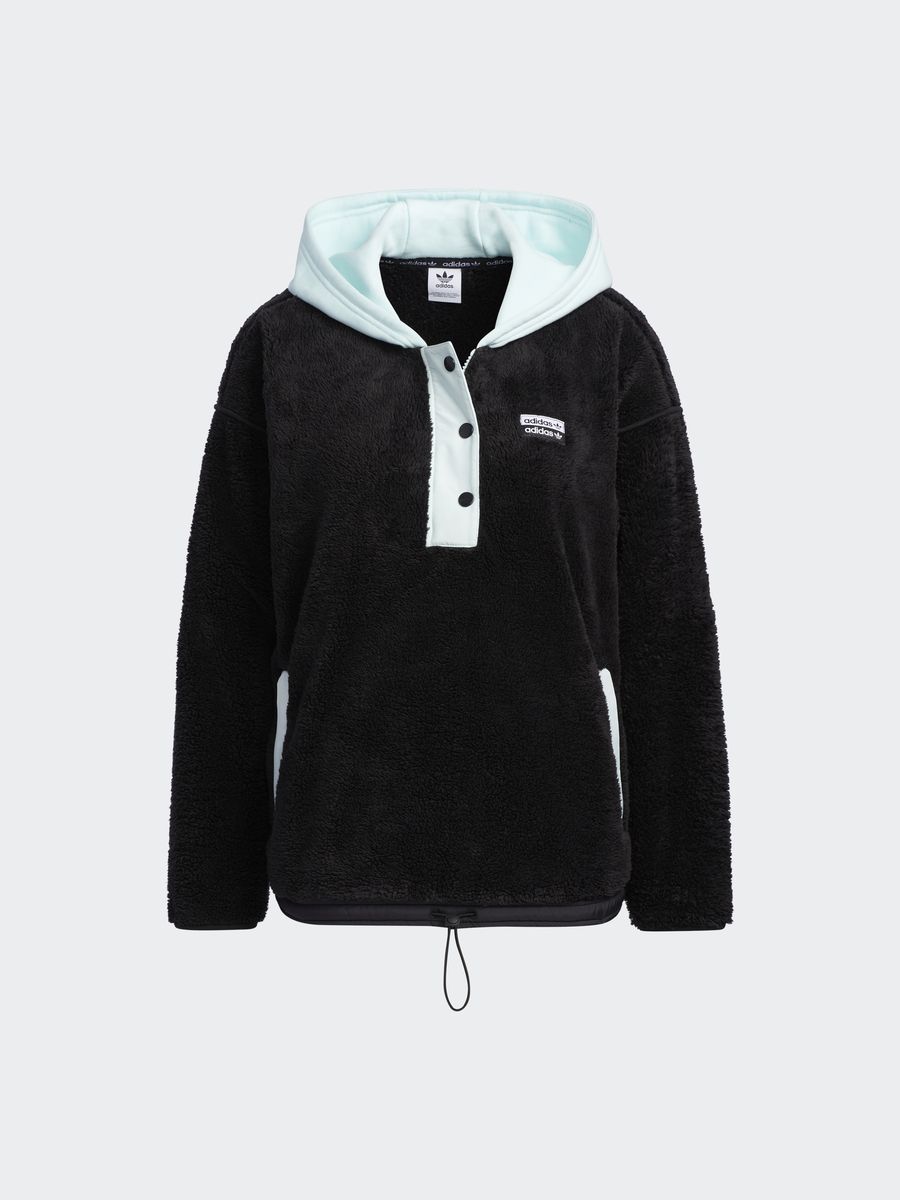 Mens adidas sherpa hoodie hotsell