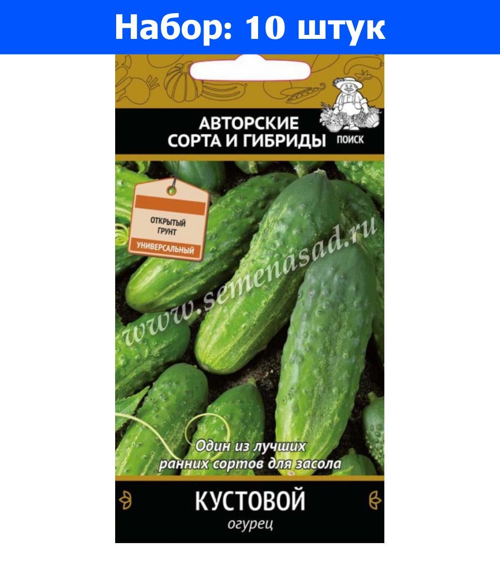 Купить Семена Огурцов Кустовой