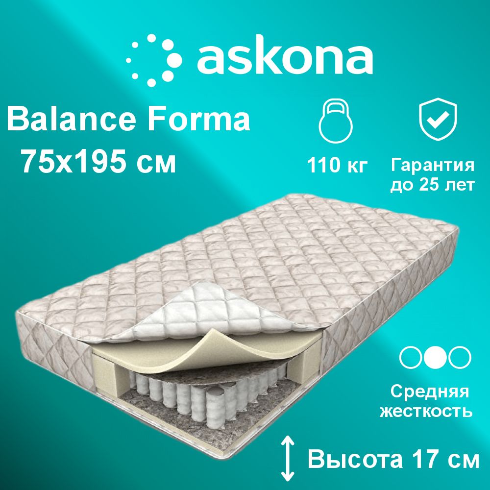 Матрас аскона status. Матрас Аскона Balance forma высота 19 см. Аскона баланс статус. Askona Balance forma 90x190. Матрас Askona Balance Palma.