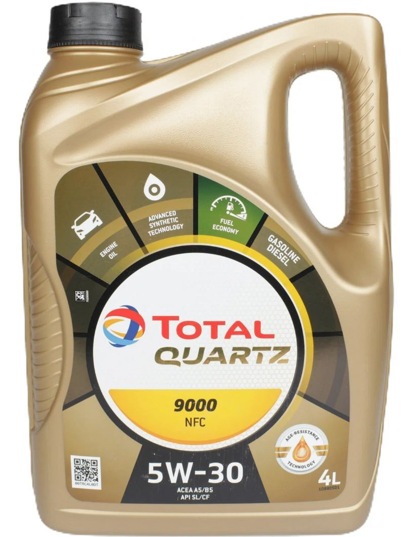 Total Quartz 9000 NFC 5W-30 Масло моторное, Синтетическое, 4 л