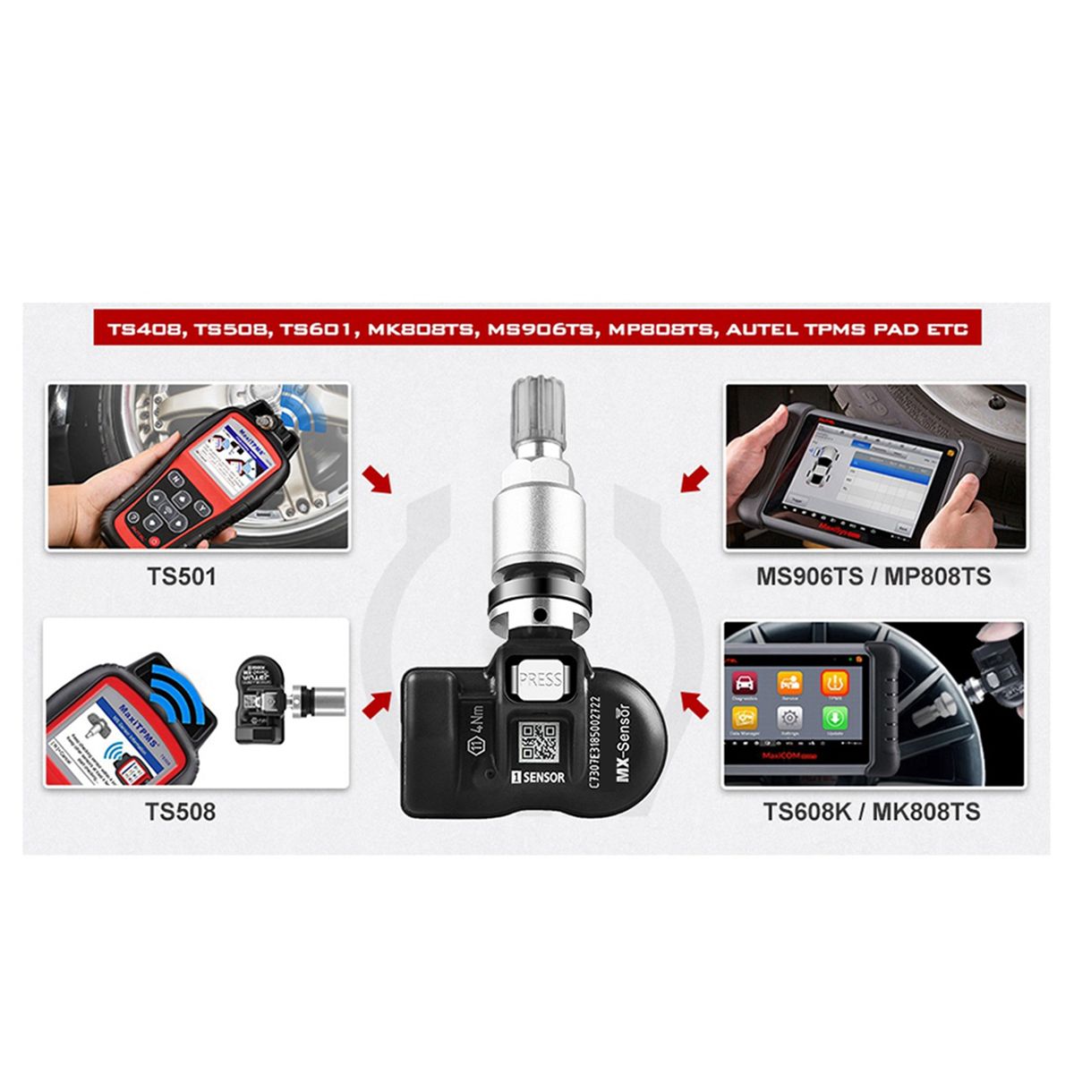 Программирование датчиков tpms. Программирование датчиков давления.