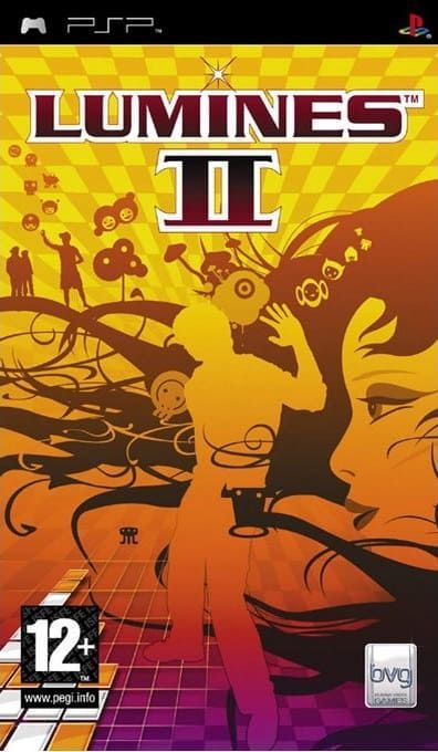 Lumines II (PSP, английская версия)