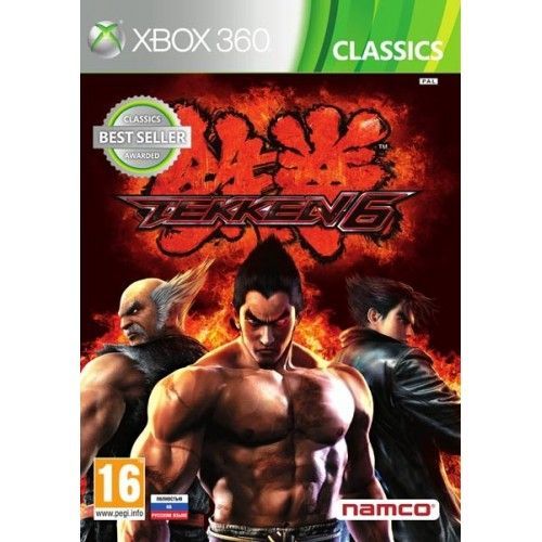 Игра Tekken 6 (XBox 360, Xbox One, Русские субтитры)