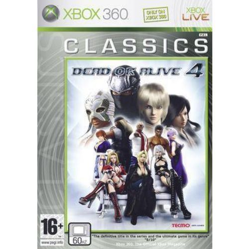 Игра Dead Or Alive 4 (XBox 360, Xbox One, Английская версия)