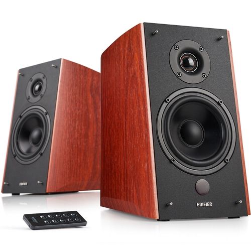 Компьютерная акустическая система Edifier R2000DB Brown мощность 120 Вт, Bluetooth v5.0, дерево