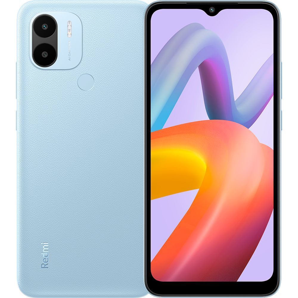 XiaomiСмартфонXiaomiRedmiA2+3/64GBLightBlue3/64ГБ,синий