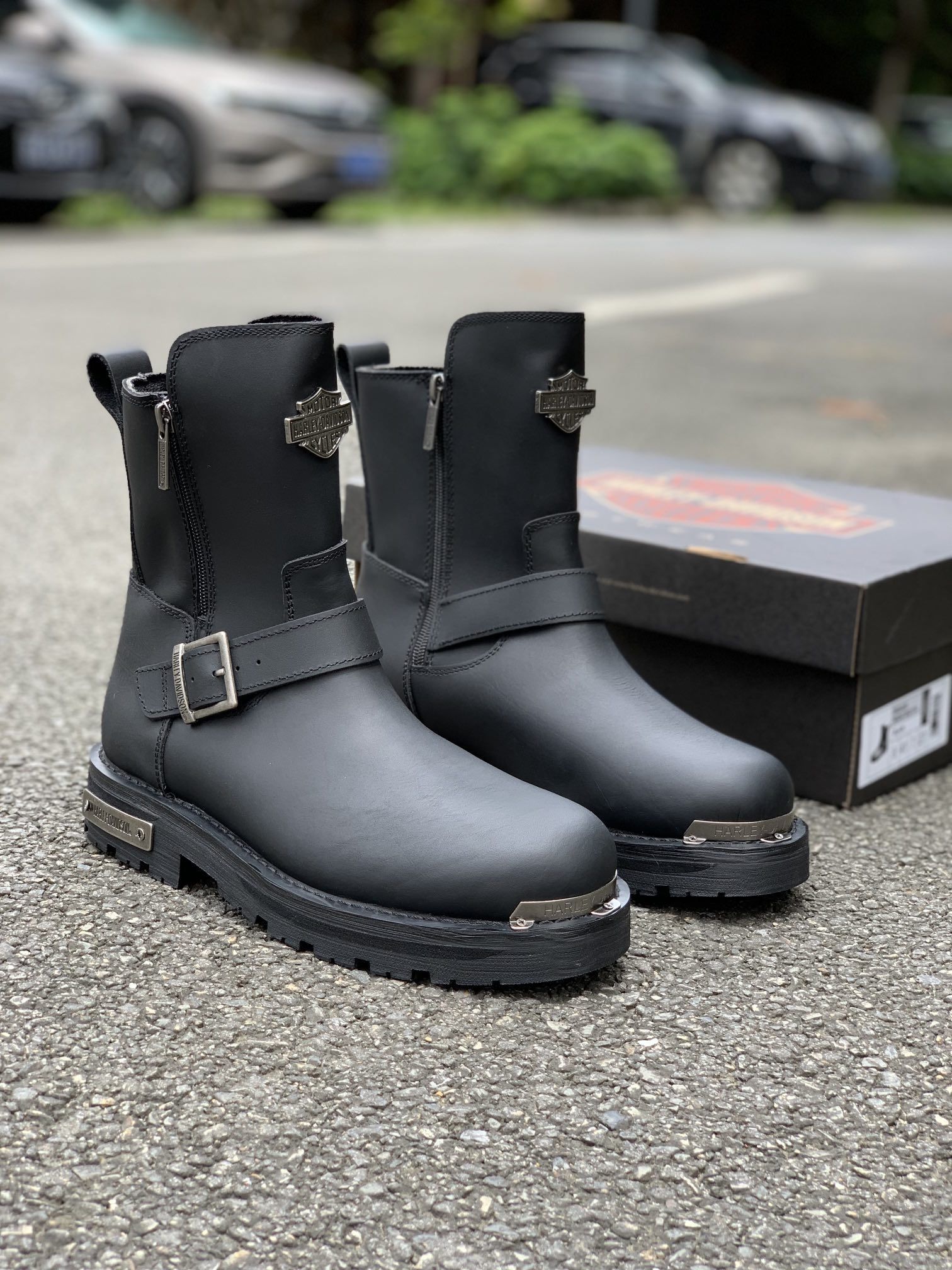 Harley davidson startex boots best sale