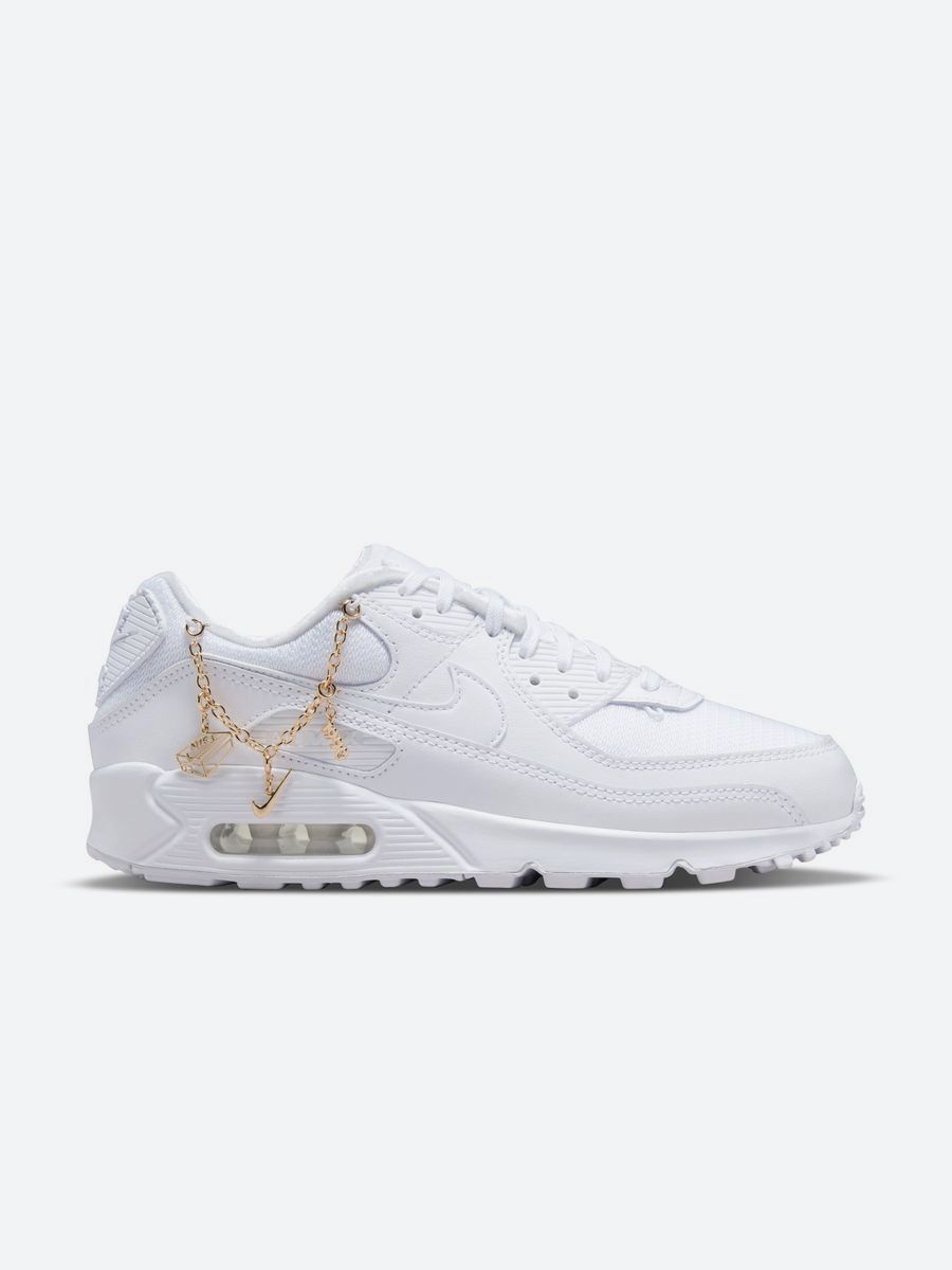 Nike air max 90 women white best sale