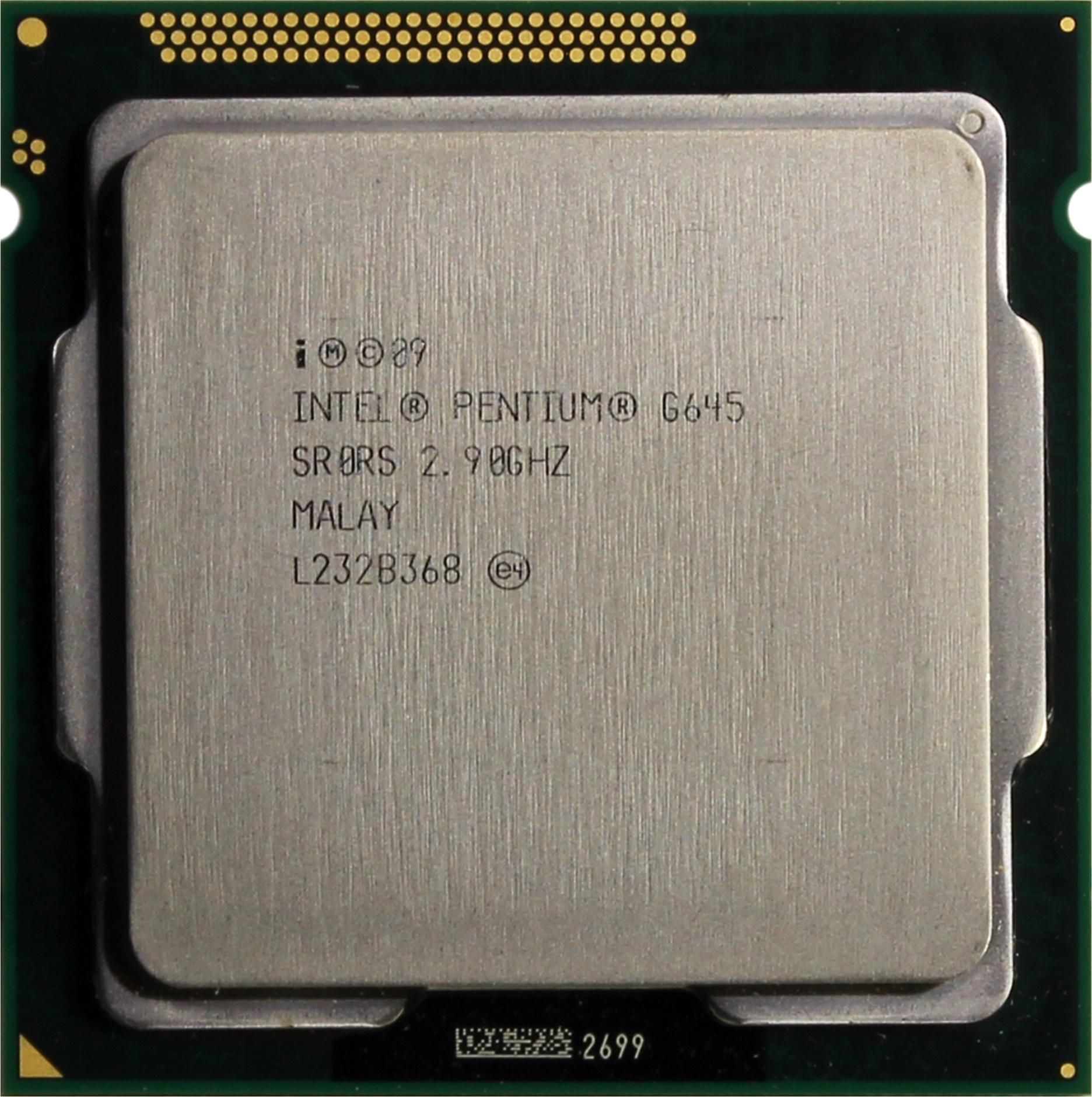 Процессор Intel Pentium_G645_OEM Pentium, OEM (без кулера), 2 яд., 2.9 ГГц  купить по низкой цене с доставкой в интернет-магазине OZON (1040539064)