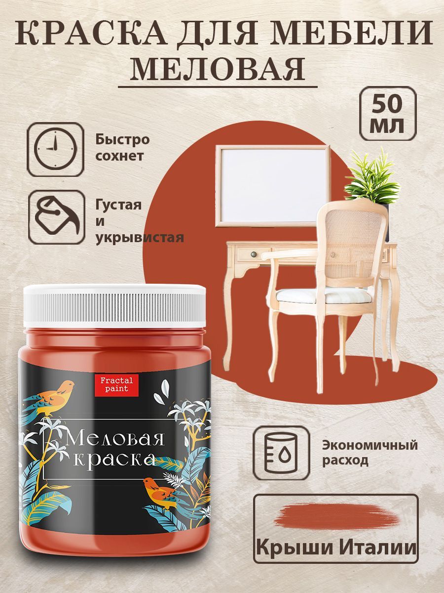 Меловая краска для мебели 