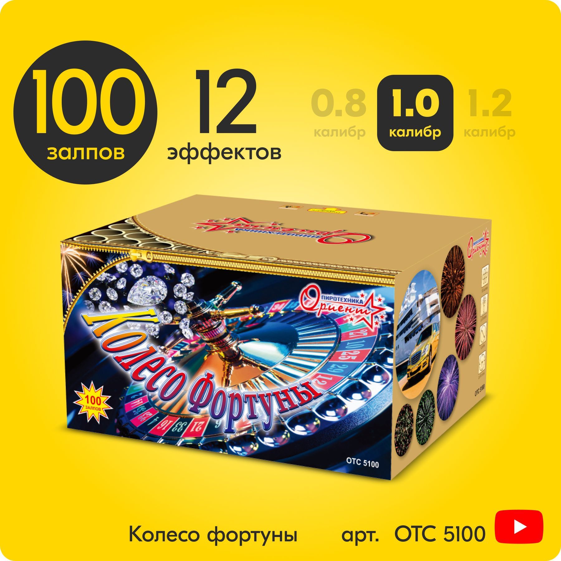 Колесо салют.