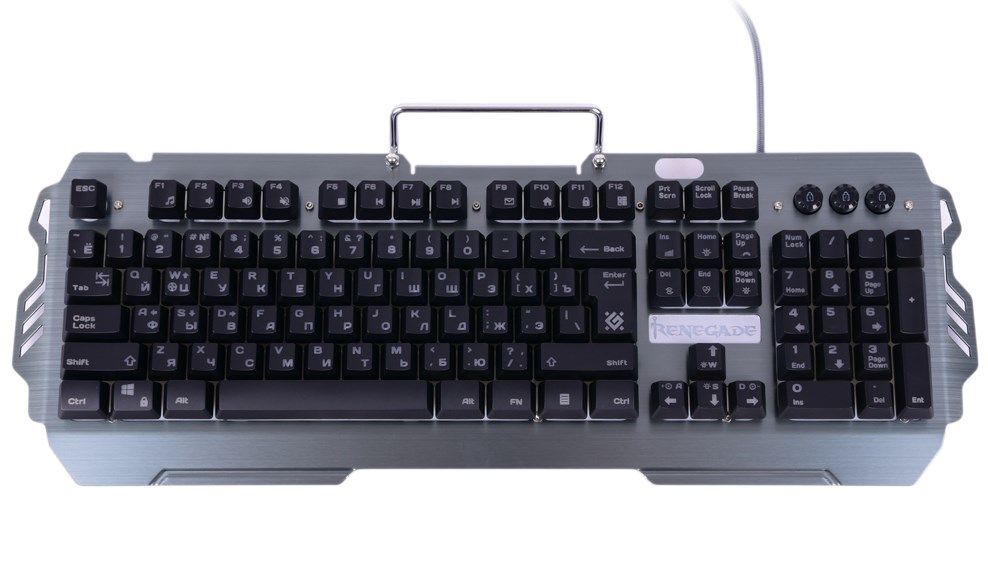 Renegade клавиатура. Клавиатура defender e slim ks-910 silver usb.