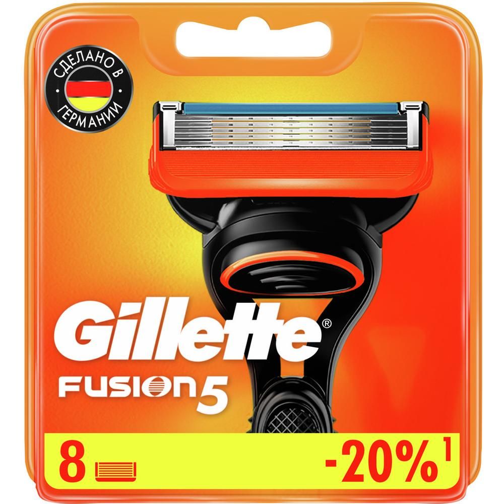 Gillette Fusion 5 Купить Лезвия 8