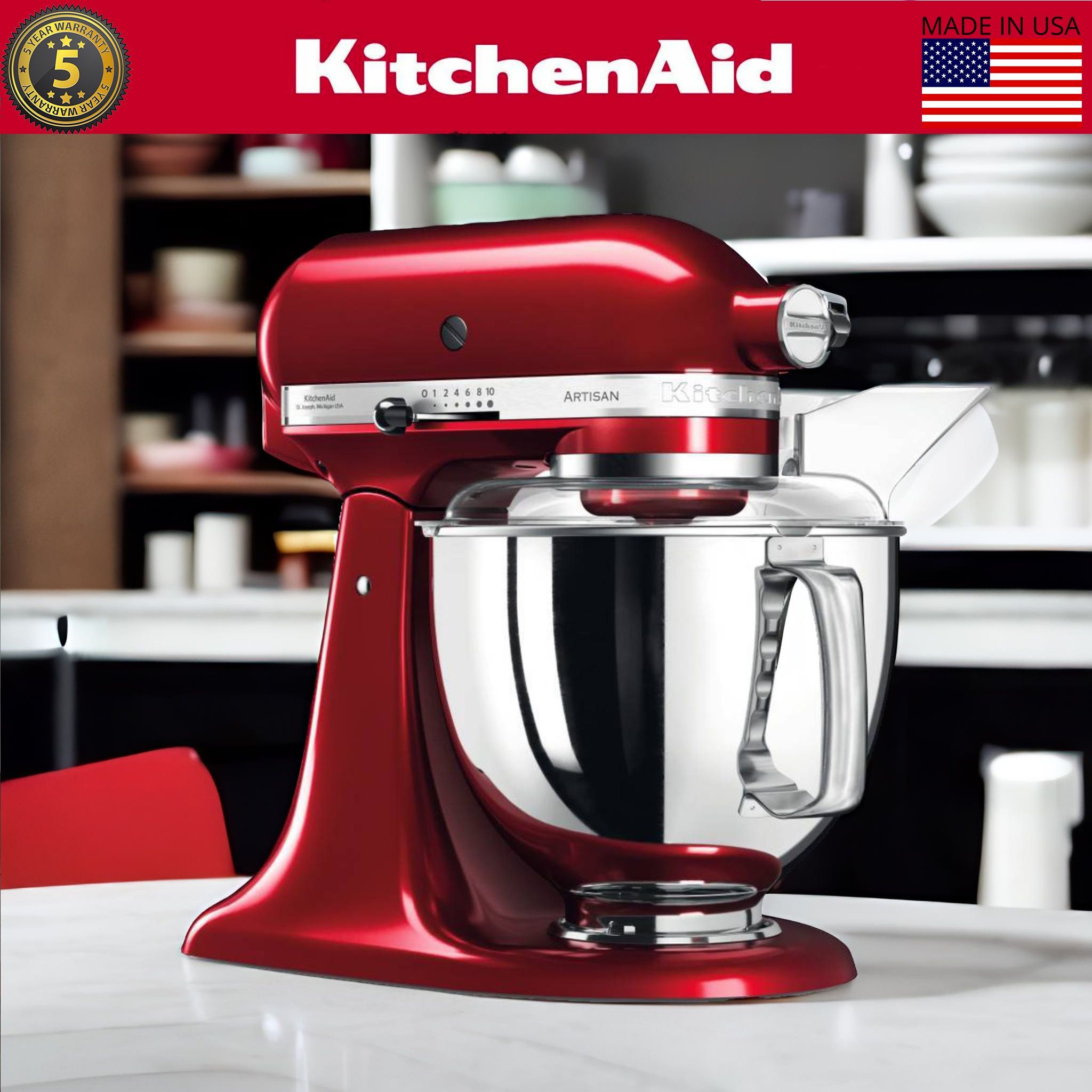 Планетарный Миксер KitchenAid 5KSM175, 300 Вт - купить по низким ценам в  интернет-магазине OZON (189807025)