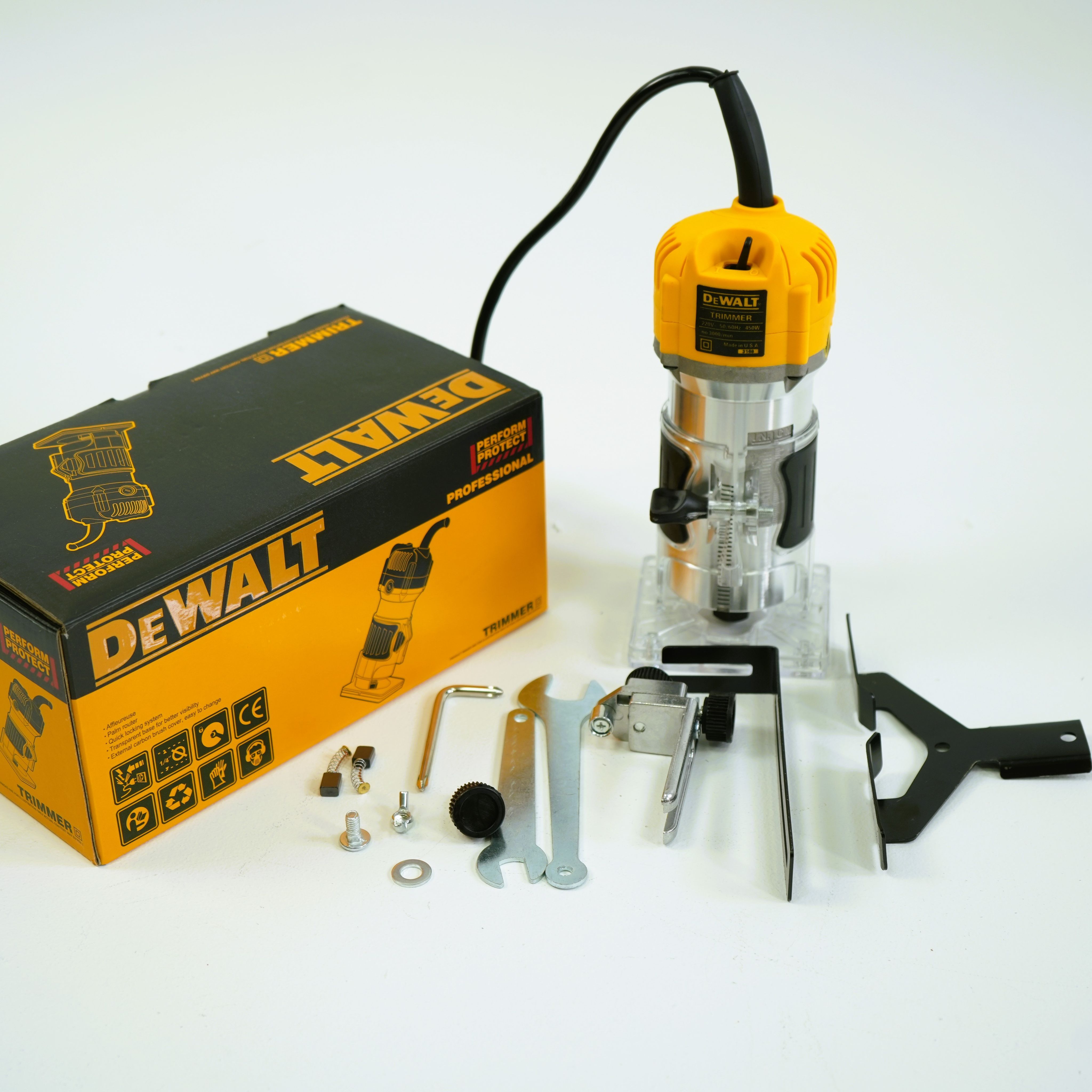 кромочный фрезер dewalt