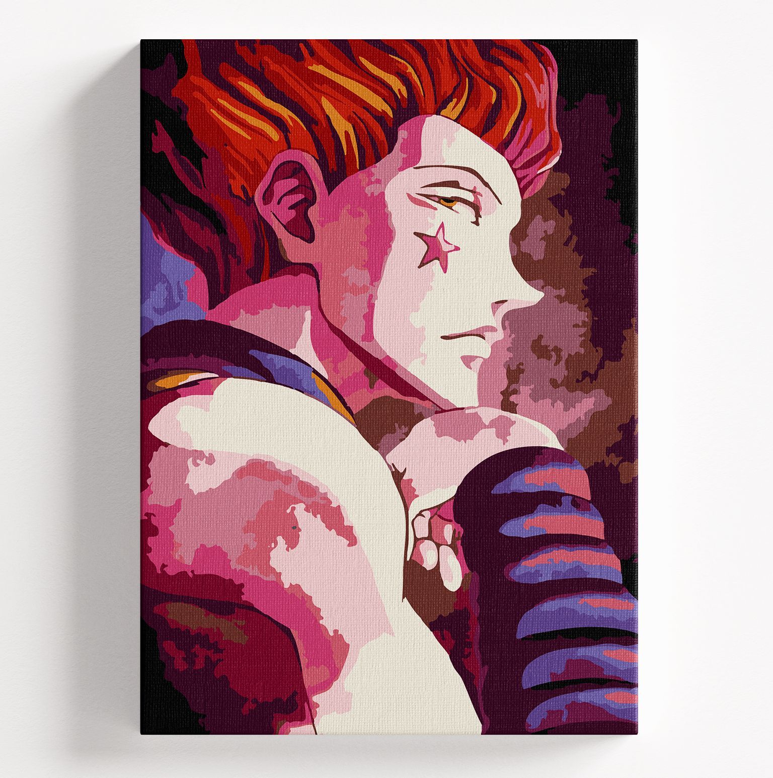 Картина по номерам Hisoka аниме Hunter&Hunter / на холсте и подрамнике /  30х40 см - купить с доставкой по выгодным ценам в интернет-магазине OZON  (326813236)