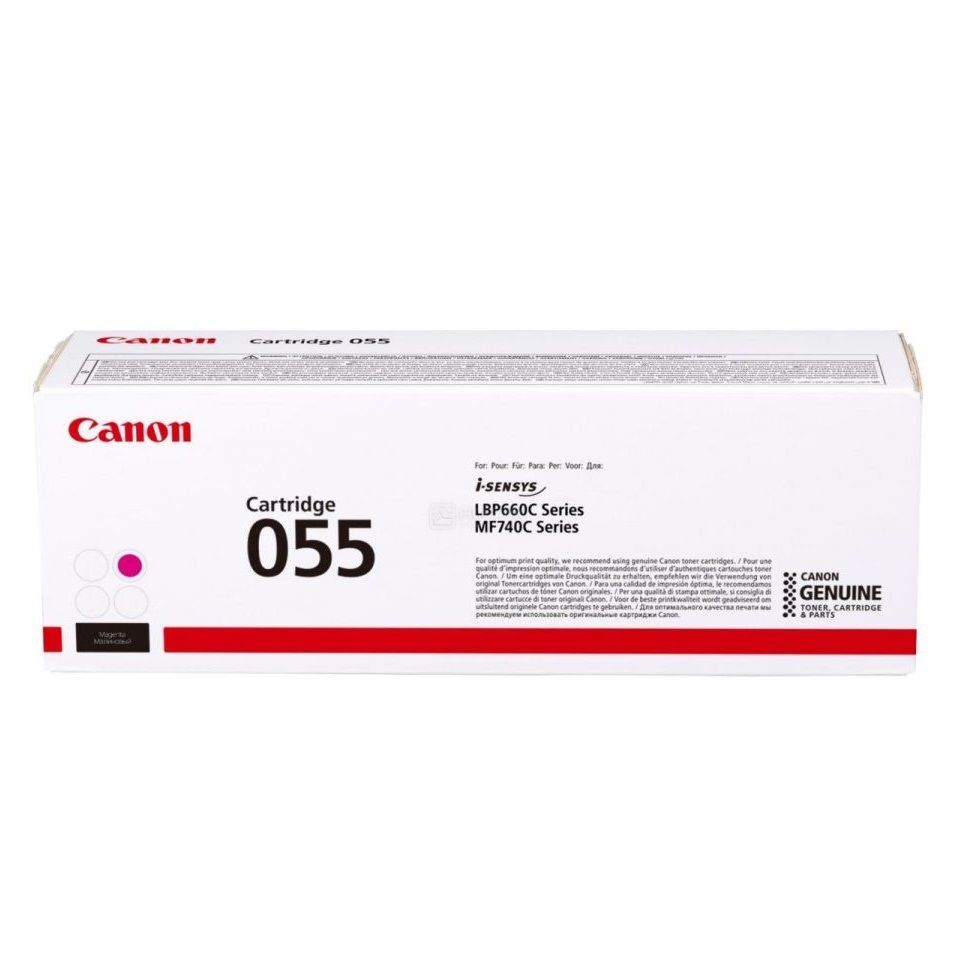 КартриджCanon055M-3014C002тонеркартриджCanon(3014C002)2100стр,пурпурный