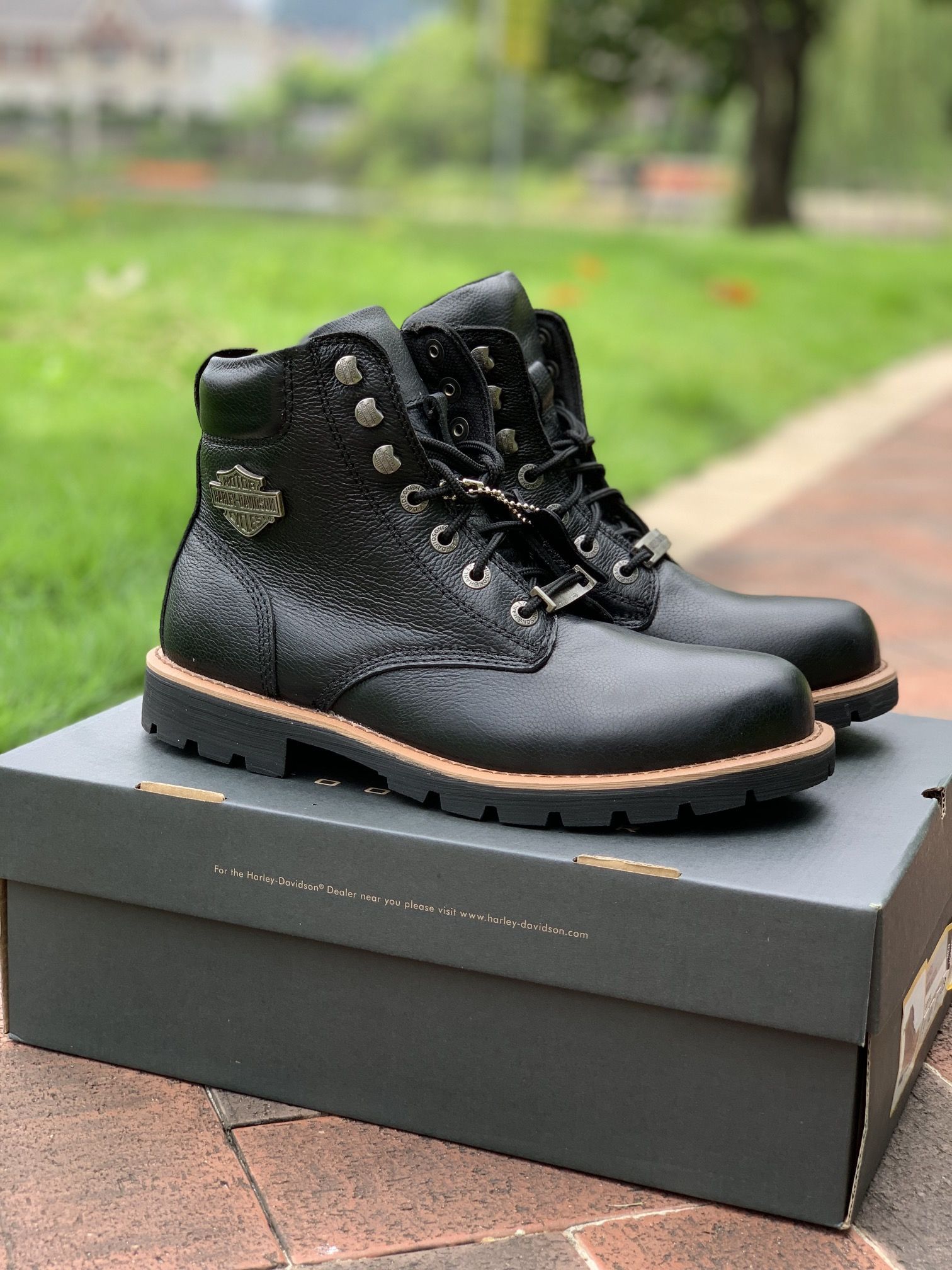 Harley davidson vista ridge boots best sale