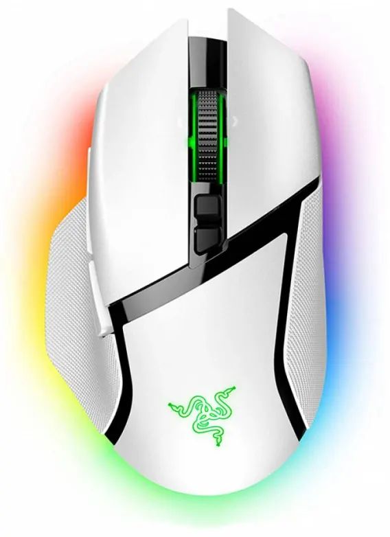 RazerИгроваямышьбеспроводнаяBasiliskV3Pro,белый