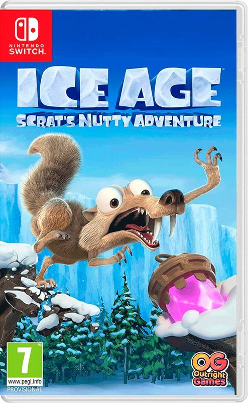 Игра Ледниковый период: Сумасшедшее приключение Скрэта (Ice Age Scrat's Nutty Adventure) для Nintendo Switch