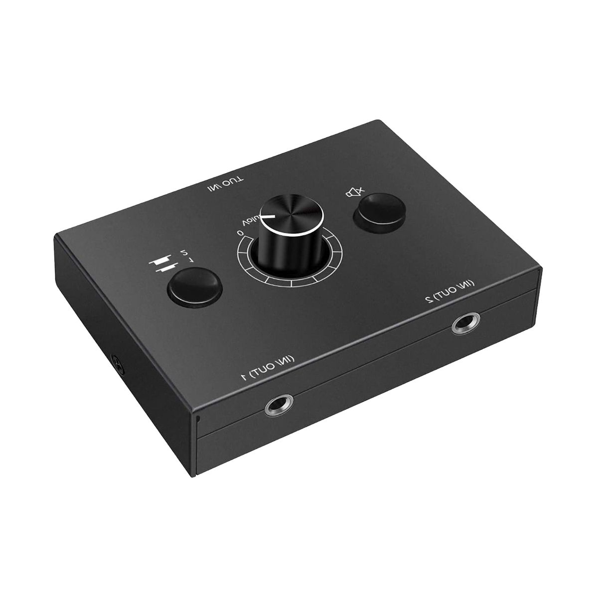 Селектор 2.0. Audio Switcher 2 in 1 out. 2-Way Audio Passive Switch. Портативный XLR стерео аудио переключатель с кнопкой отключения звука. Селектор аудио входов своими руками.