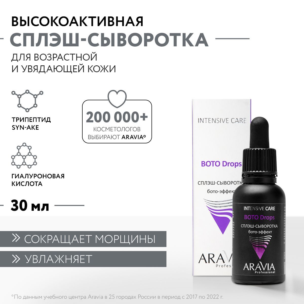 ARAVIA Professional Сплэш-сыворотка для лица бото-эффект Boto Drops, 30 мл